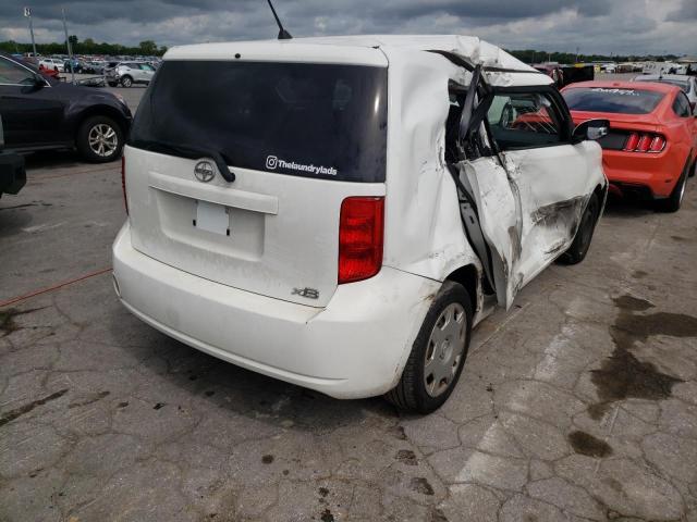 JTLKE50E091061234 - 2009 TOYOTA SCION XB 白色 照片 4