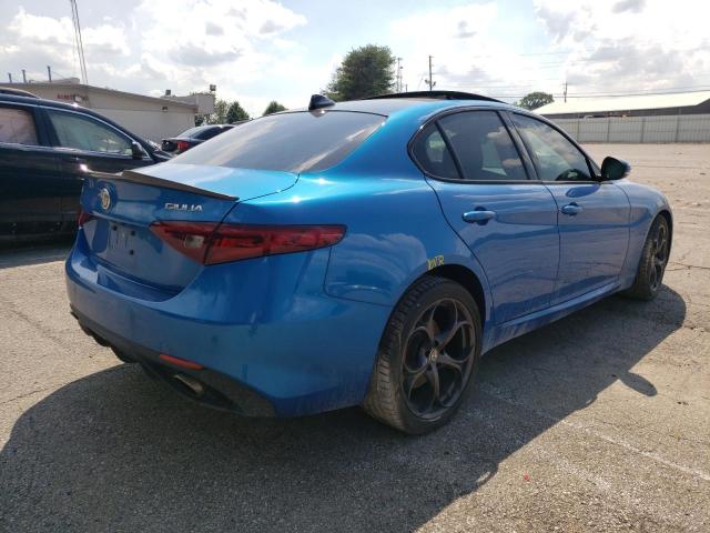 ZARFAEEN5J7565366 - 2018 ALFA ROMEO GIULIA TI BLUE photo 4