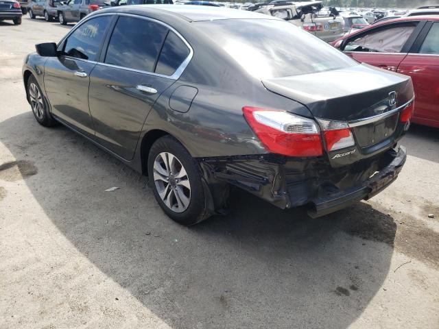 1HGCR2F31EA099186 - 2014 HONDA ACCORD LX GRAY photo 3