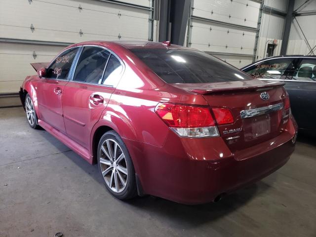 4S3BMBH67E3012895 - 2014 SUBARU LEGACY 2.5 MAROON photo 3