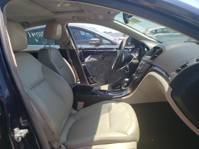 2G4GR5EK3C9170743 - 2012 BUICK REGAL BLUE photo 5