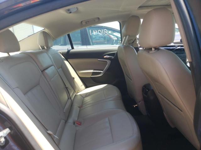 2G4GR5EK3C9170743 - 2012 BUICK REGAL BLUE photo 6