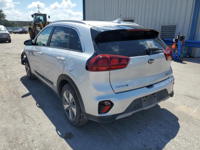 KNDCB3LC1M5468925 - 2021 KIA NIRO LX SILVER photo 3