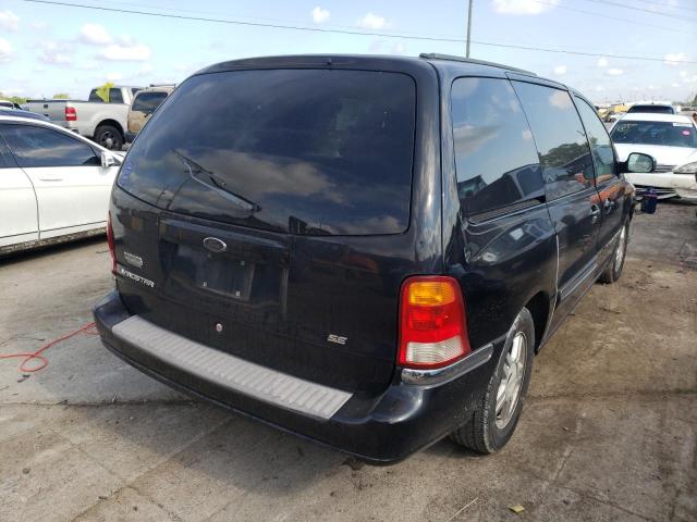 2FMZA52473BB25402 - 2003 FORD WINDSTAR S BLACK photo 4