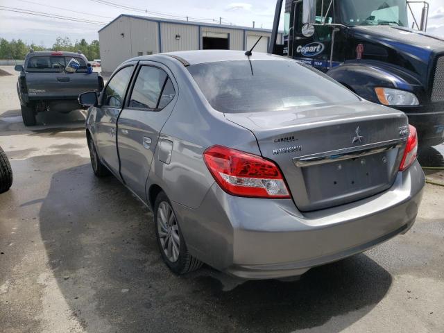 ML32F4FJ8JHF01662 - 2018 MITSUBISHI MIRAGE G4 GRAY photo 3