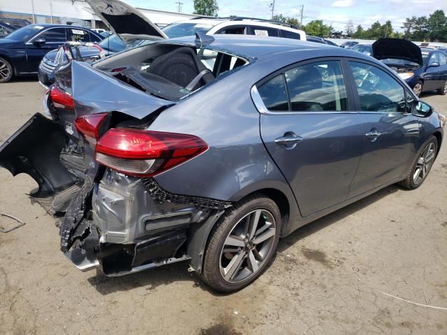 3KPFL4A87HE117767 - 2017 KIA FORTE EX GRAY photo 4