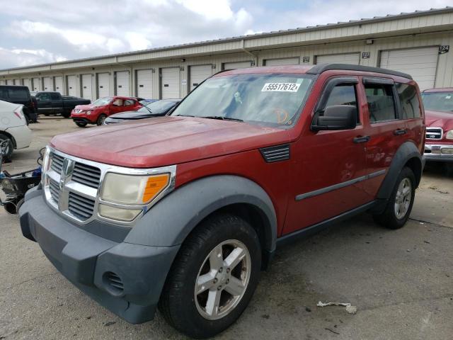 1D8GU28K67W692326 - 2007 DODGE NITRO SXT RED photo 9