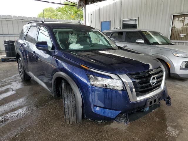 5N1DR3BC0NC219865 - 2022 NISSAN PATHFINDER BLUE photo 1