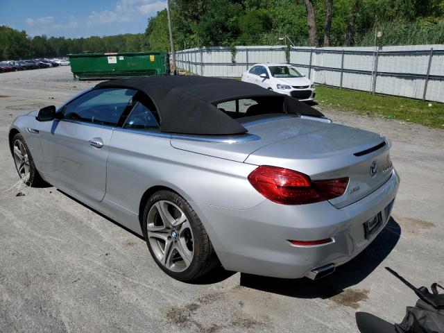 WBAYP1C57DDX00959 - 2013 BMW 650 XI ვერცხლისფერი ფოტო 3