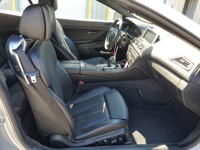 WBAYP1C57DDX00959 - 2013 BMW 650 XI ვერცხლისფერი ფოტო 5