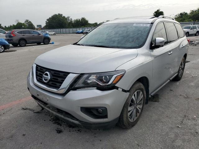 5N1DR2MN9HC603253 - 2017 NISSAN PATHFINDER SILVER photo 2