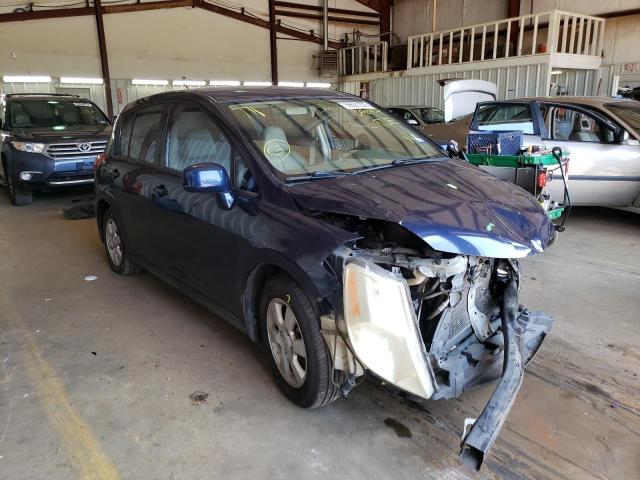 3N1BC13E07L368434 - 2007 NISSAN VERSA S BLUE photo 1