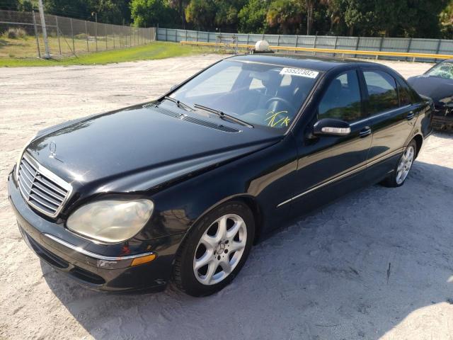 WDBNG75JX5A434292 - 2005 MERCEDES-BENZ S 500 BLACK photo 2