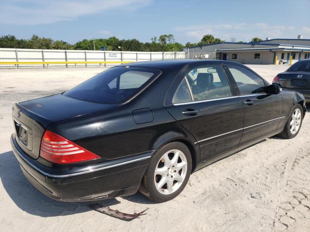 WDBNG75JX5A434292 - 2005 MERCEDES-BENZ S 500 BLACK photo 4