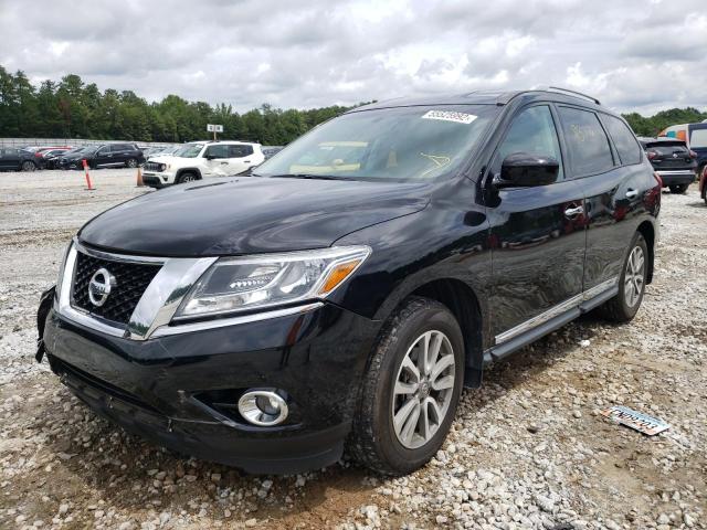 5N1AR2MN2DC623003 - 2013 NISSAN PATHFINDER BLACK photo 2