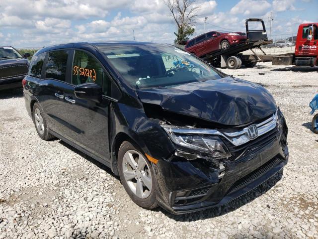 5FNRL6H73JB069724 - 2018 HONDA ODYSSEY EX BLACK photo 1