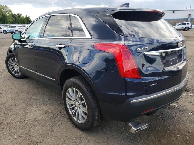 1GYKNDRS7HZ302750 - 2017 CADILLAC XT5 LUXURY BLUE photo 3