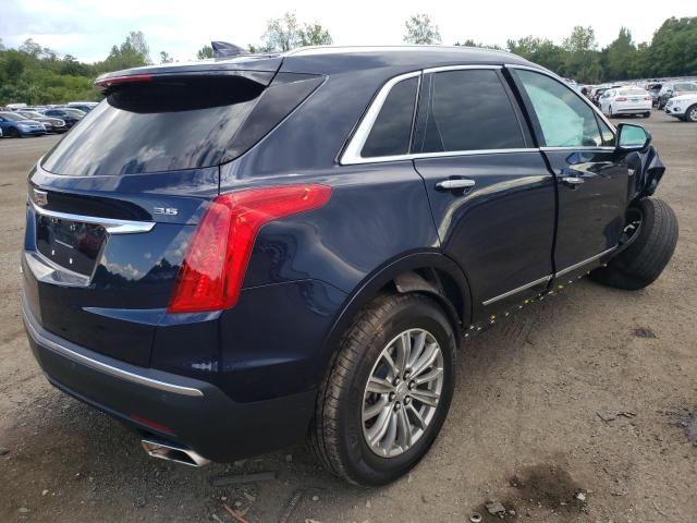 1GYKNDRS7HZ302750 - 2017 CADILLAC XT5 LUXURY BLUE photo 4