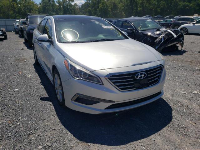 5NPE34AF7FH245459 - 2015 HYUNDAI SONATA SPO SILVER photo 1