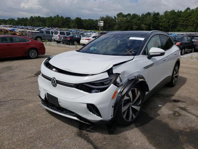 WVGKMPE27MP027284 - 2021 VOLKSWAGEN ID.4 PRO S თეთრი ფოტო 2