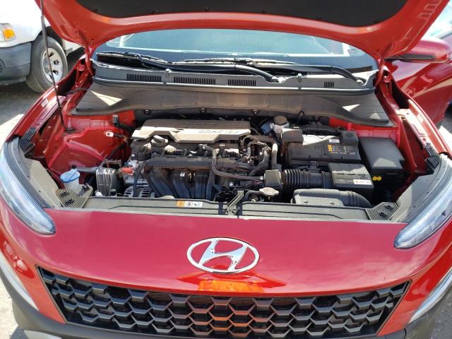 KM8K3CAB7NU832111 - 2022 HYUNDAI KONA SEL RED photo 7