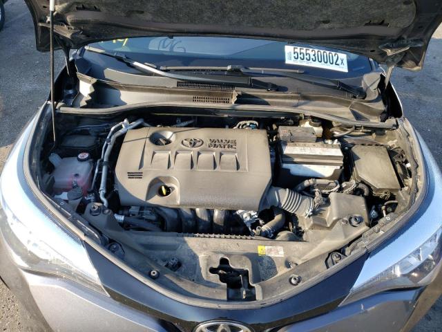 JTNKHMBX1L1073388 - 2020 TOYOTA C-HR XLE GRAY photo 7