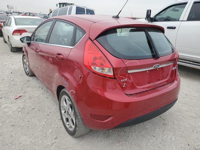 3FADP4FJ4BM145049 - 2011 FORD FIESTA SES RED photo 3