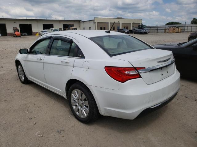 1C3CCBABXEN125098 - 2014 CHRYSLER 200 LX WHITE photo 3