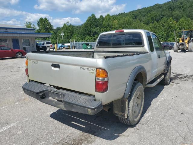 5TEWM72N93Z224517 - 2003 TOYOTA TACOMA XTR SILVER photo 4