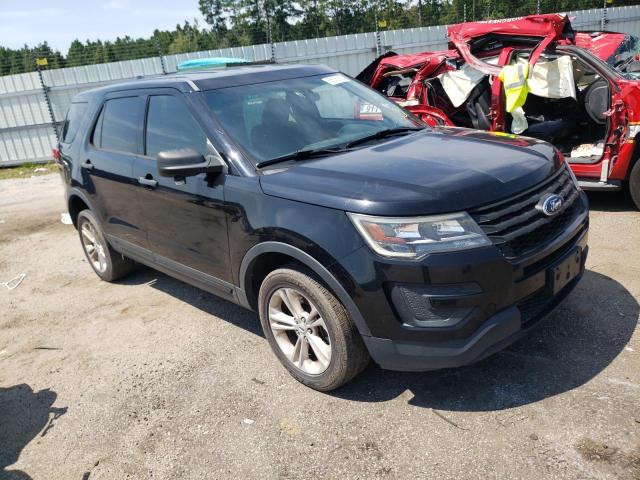 1FM5K8AR2HGC91059 - 2017 FORD EXPLORER P BLACK photo 1