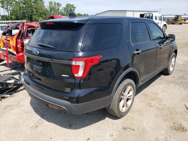 1FM5K8AR2HGC91059 - 2017 FORD EXPLORER P BLACK photo 4