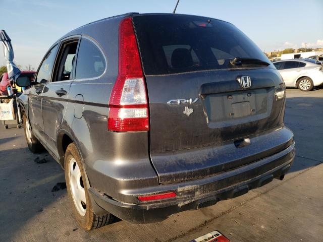 3CZRE3H33BG704940 - 2011 HONDA CR-V LX CHARCOAL photo 3