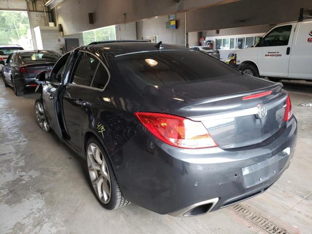 2G4GV5GV9D9179046 - 2013 BUICK REGAL GS Қара фото 3