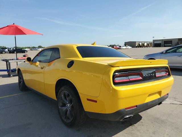 2C3CDZAGXHH666022 - 2017 DODGE CHALLENGER YELLOW photo 3