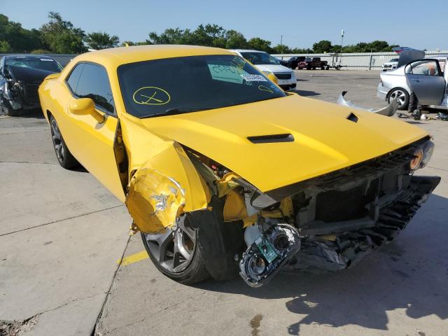 2C3CDZAGXHH666022 - 2017 DODGE CHALLENGER YELLOW photo 9