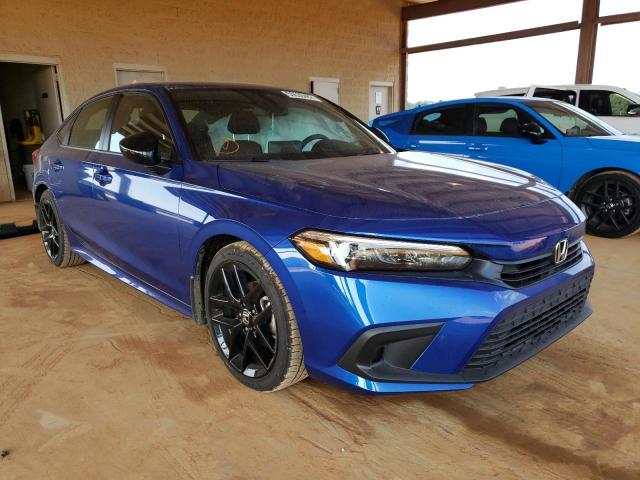 2HGFE2F51NH543310 - 2022 HONDA CIVIC SPOR BLUE photo 1