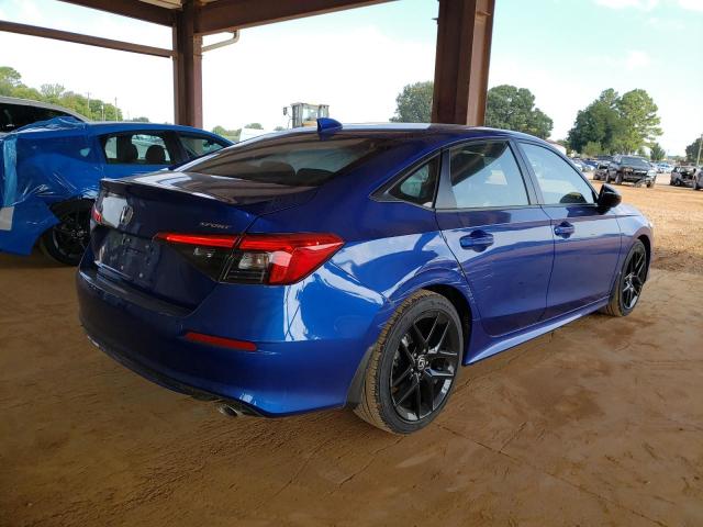 2HGFE2F51NH543310 - 2022 HONDA CIVIC SPOR BLUE photo 4