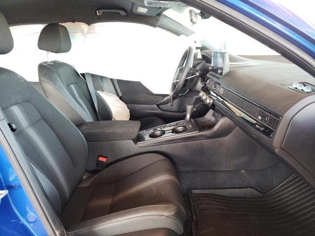 2HGFE2F51NH543310 - 2022 HONDA CIVIC SPOR BLUE photo 5