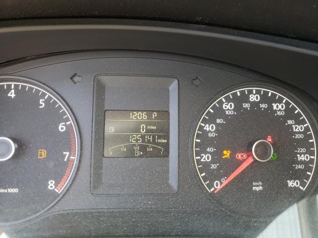 3VW2K7AJ1EM238119 - 2014 VOLKSWAGEN JETTA BASE رمادي صورة 8