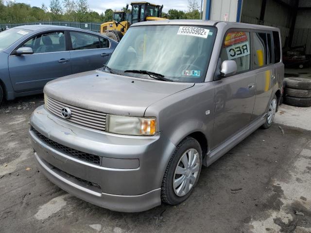 JTLKT324240150557 - 2004 TOYOTA SCION XB ნაცრისფერი ფოტო 2