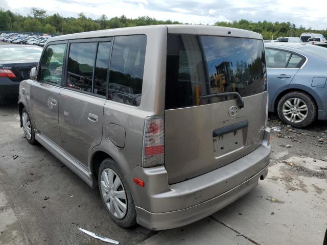 JTLKT324240150557 - 2004 TOYOTA SCION XB ნაცრისფერი ფოტო 3