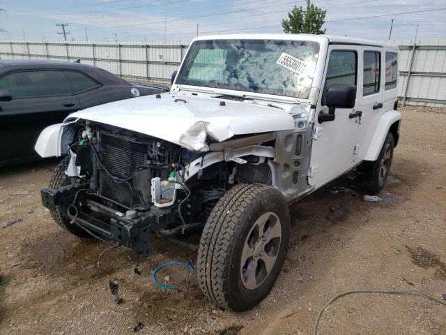 1C4HJWEG3JL810537 - 2018 JEEP WRANGLER UNLIMITED SAHARA  photo 2