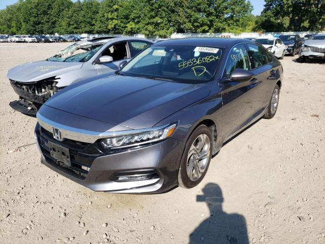 1HGCV2F58LA002401 - 2020 HONDA ACCORD EXL GRAY photo 2