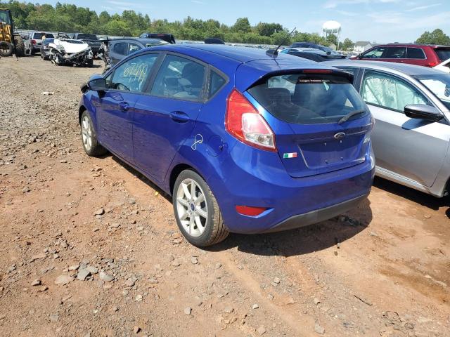 3FADP4EJ6FM144136 - 2015 FORD FIESTA SE BLUE photo 3