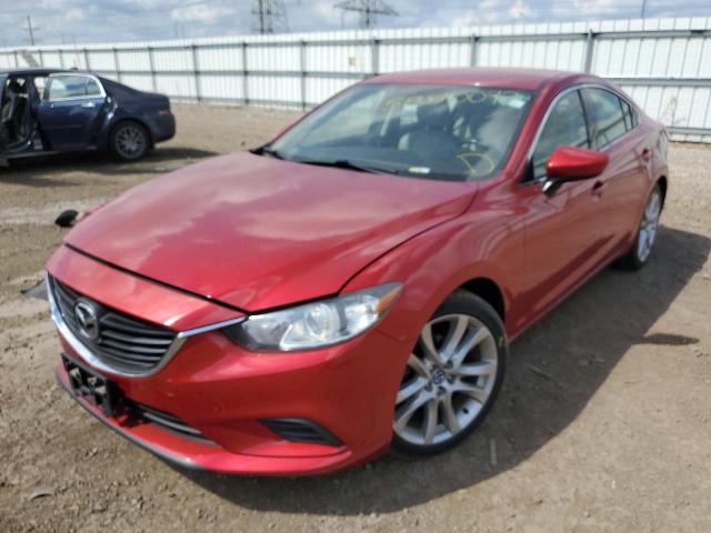 JM1GJ1V69E1120167 - 2014 MAZDA 6 TOURING RED photo 2