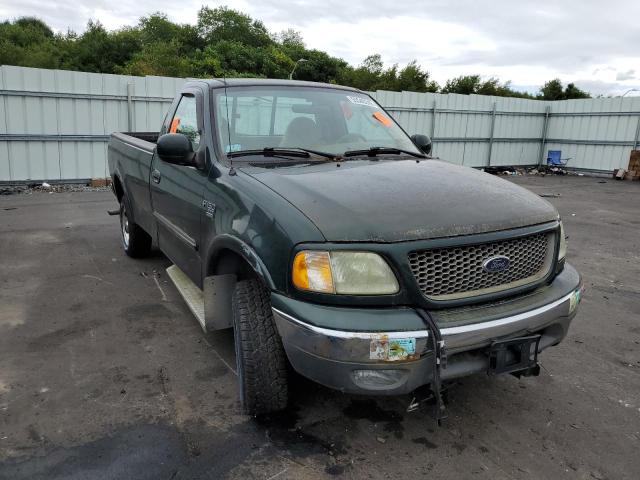 1FTRF18W73NA25148 - 2003 FORD F150 GREEN photo 1