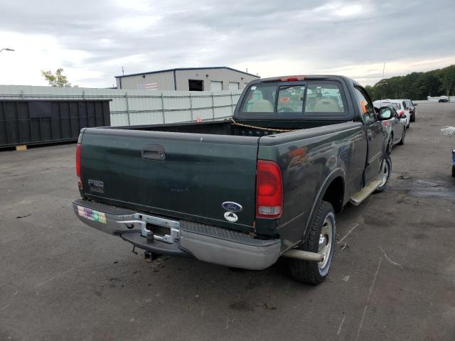 1FTRF18W73NA25148 - 2003 FORD F150 GREEN photo 4