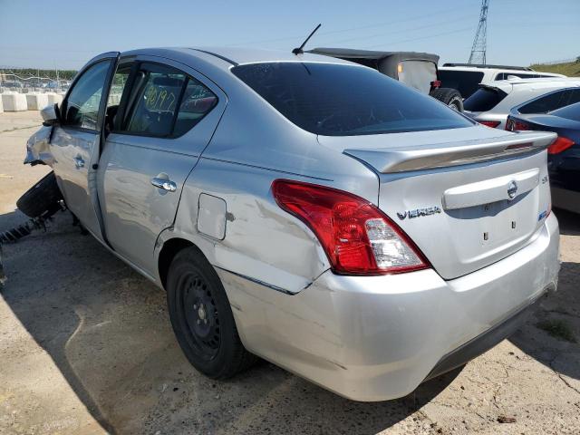 3N1CN7AP1FL897038 - 2015 NISSAN VERSA S SILVER photo 3