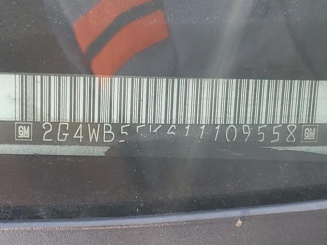 2G4WB55K611109558 - 2001 BUICK REGAL LS 银色 照片 10