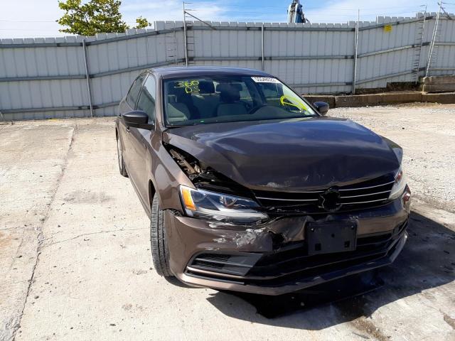 3VW2K7AJ5FM230218 - 2015 VOLKSWAGEN JETTA BASE 棕色 照片 9